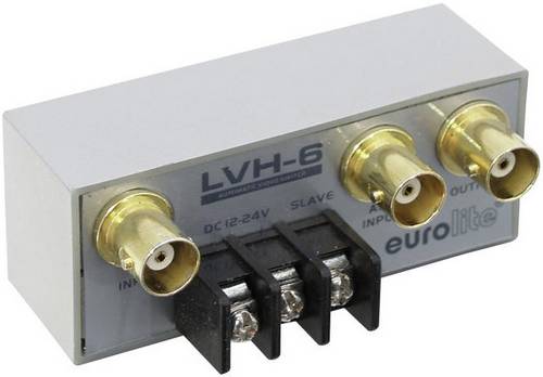 Eurolite LVH-6 BNC-Umschalter Metallgehäuse