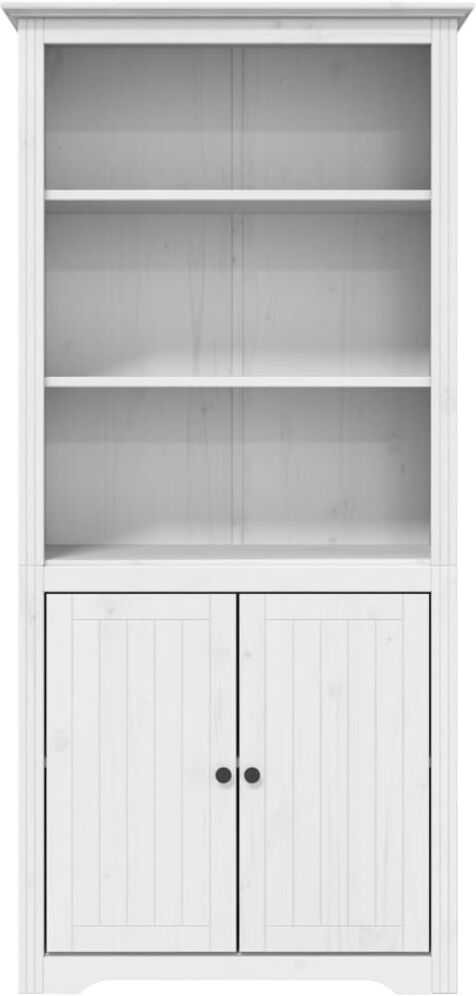 vidaXL Bibliothèque BODO blanc 82x40x173 cm bois de pin massif