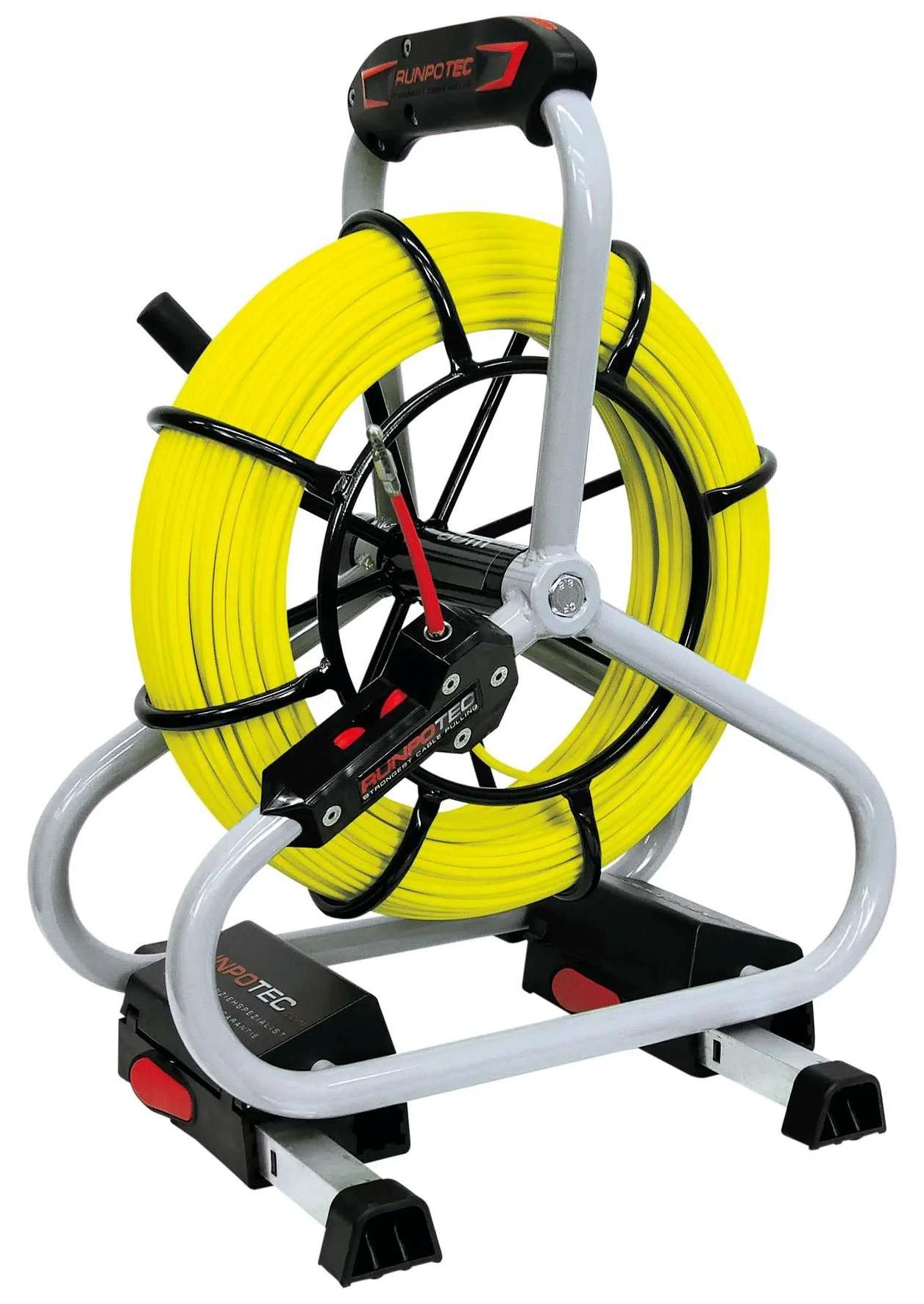 RUNPOTEC Glasfaserstab Profiset Bandlänge 80 m Biegeradius 120 mm - 10050
