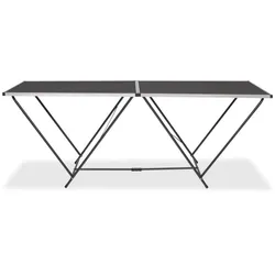 vidaXL Tapeziertisch Klappbar MDF und Aluminium 200×60×78 cm