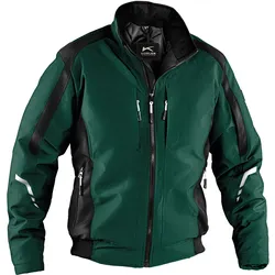 KÜBLER Wetterblouson moosgrün/schwarz S - 1367 5229-6599-S - moosgrün/schwarz