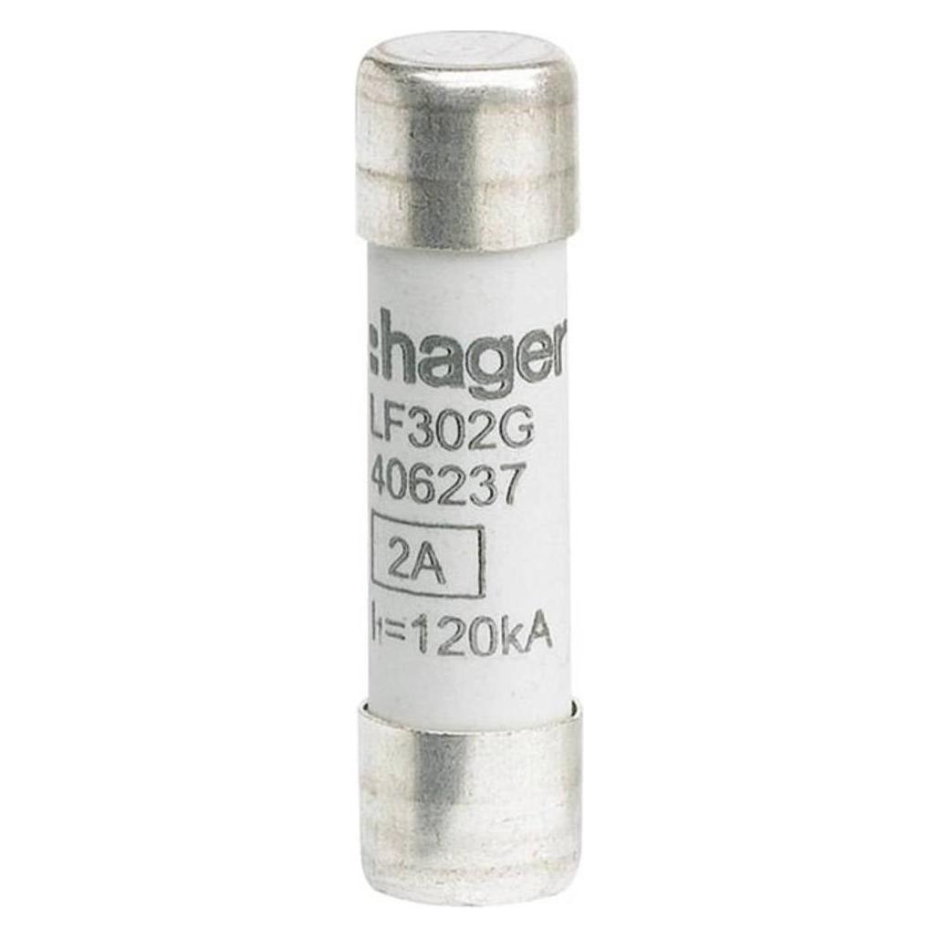 Hager HAG LF302G Sicherung 10x38 gG 2A (2 A) (LF302G)