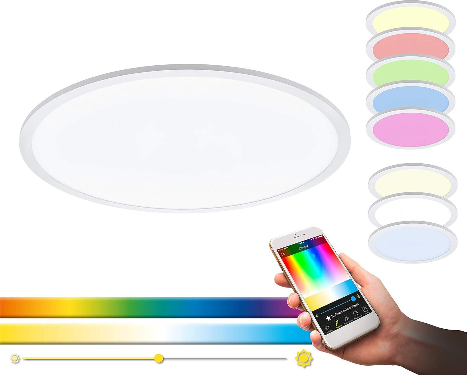 Eglo Sarsina-C LED Nachtlamp met 3 lampen, wit, IP20