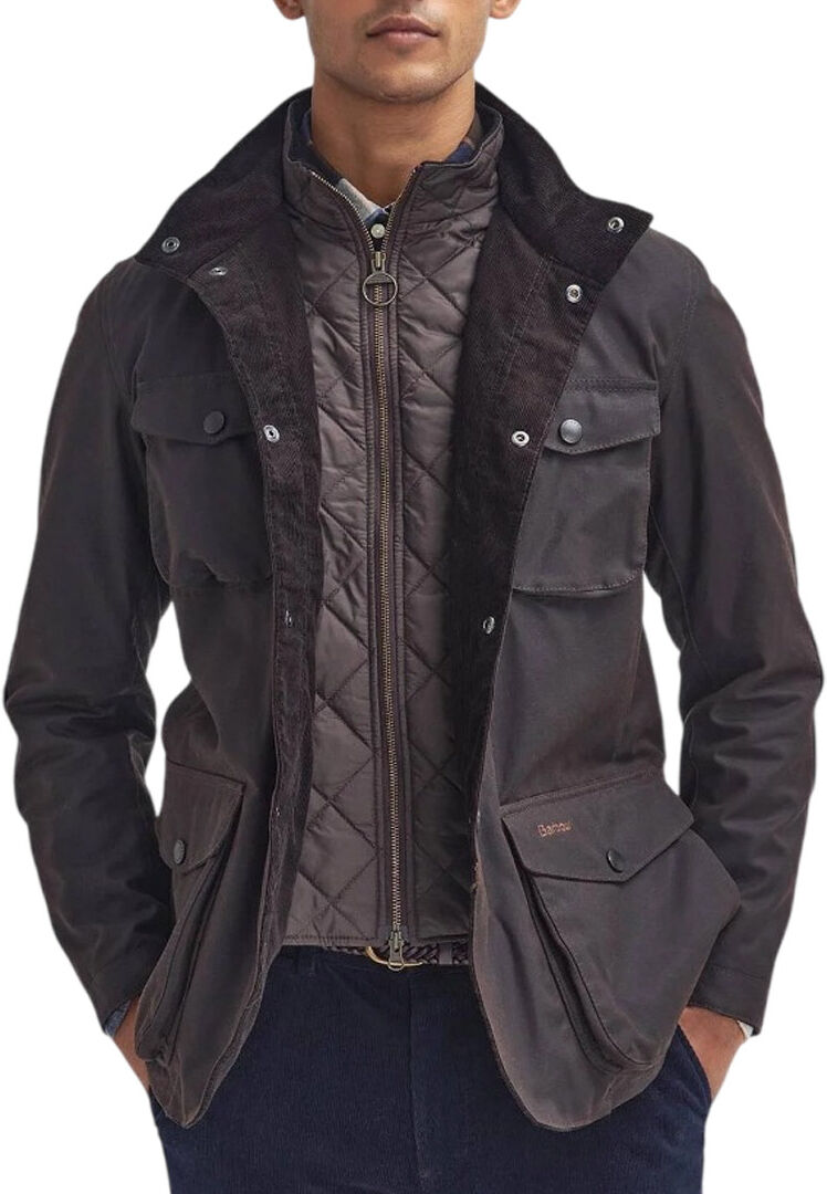 Barbour GIUBBINO OGSTON uomo rustic MWX0700 M