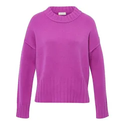 Rundhals-Pullover aus Schurwolle und Kaschmir Peter Hahn pink, 44