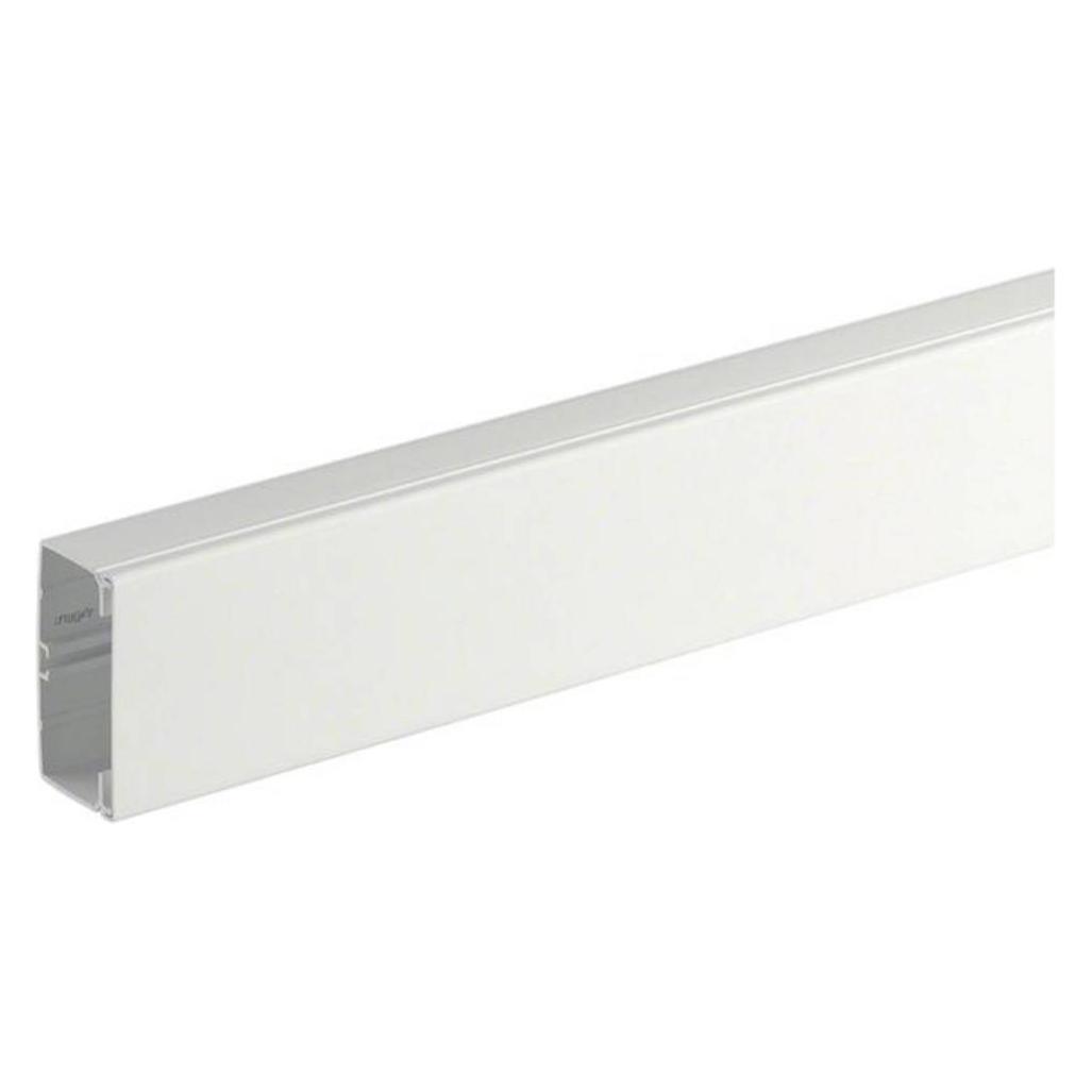 Hager TEH FB6011009016 Leitungsführungskanal mit Geräte/Trennwandeinbauoption PVC FB (200 cm) (FB6011009016)