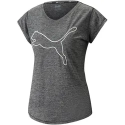 PUMA Train Favorite Heather Cat Trainingsshirt Damen PUMA black heather XS
