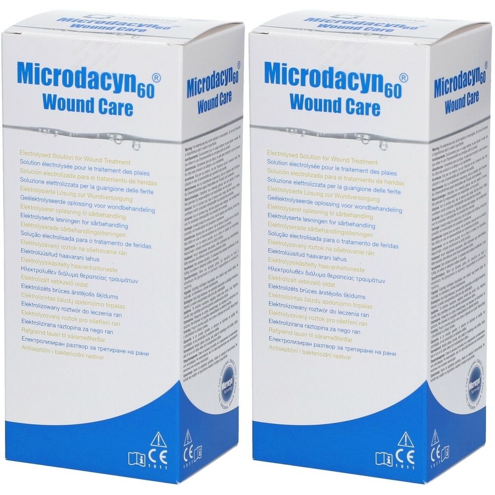 Microdacyn60 Wundspüllösung 2x 2x250 ml Spüllösung