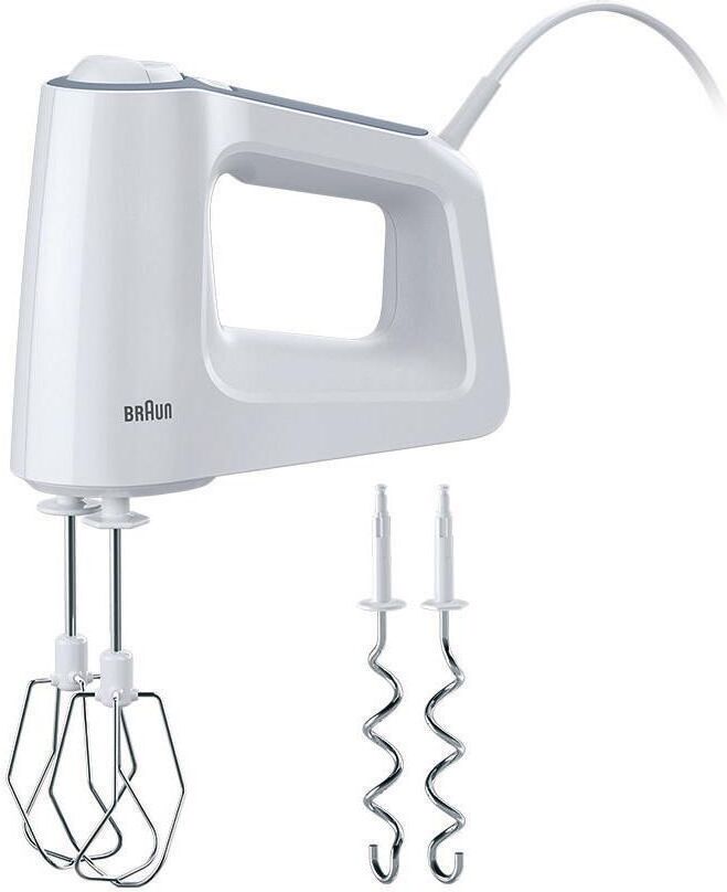 Braun Handmixer "MultiMix 3 HM3100WH, Weiss", weiss (weiß), Mixer, Handmixer weiß Einheitsgröße