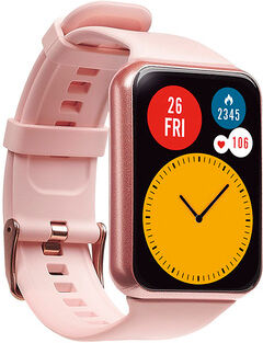 Ioplee SMARTWATCH FIT TRACKER 100 GOLD PINK con Funzione Chiamata Wireless e Display AMOLED 1.74'' IP67