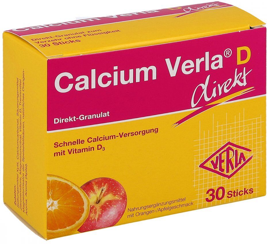 Calcium Verla D direkt Granulat 30stk