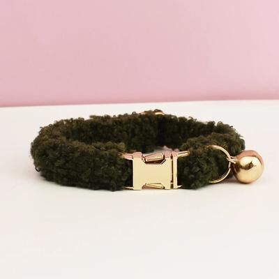 Uplifted Finds Personalized Custom Engraved Teddy Cat Collar With Name Plate cat Collar (teddy 02) l