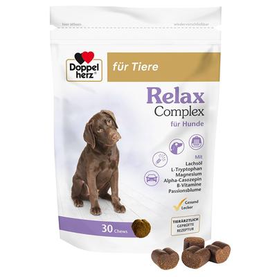 Doppelherz für Tiere Relax Complex Chews f.Hunde 30 St Kautabletten