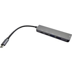 Value USB 2.0 Adapter [1x USB-C® - 5x HDMI®, USB-A, USB-C®] VALUE USB Typ C Dockingstation, HDMI 4K6 0.1 m 4K UHD 12.99.1137