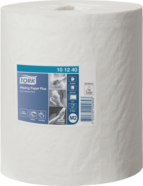 Rouleaux de serviettes TORK serviettes multiusage, 2 couches,perforé L160env.mxl (101240)