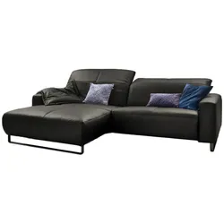 ECKSOFA YORK Granit Leder