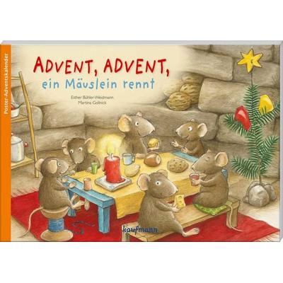 Advent, ein Mäuslein rennt. Ein Poster-Adventskalender zum Vorlesen