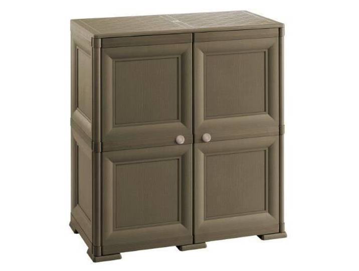 Commode - TONTARELLI - 8085549909 - 4 Compartiments - Polypropylène - Chocolat