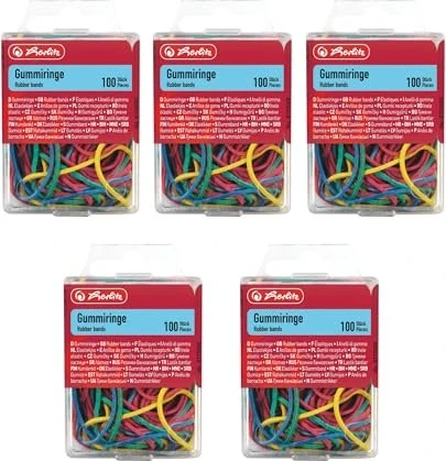 HERLITZ Mix aus Durchmessern und Farben - Packung mit 100 Stück, 100 Stk