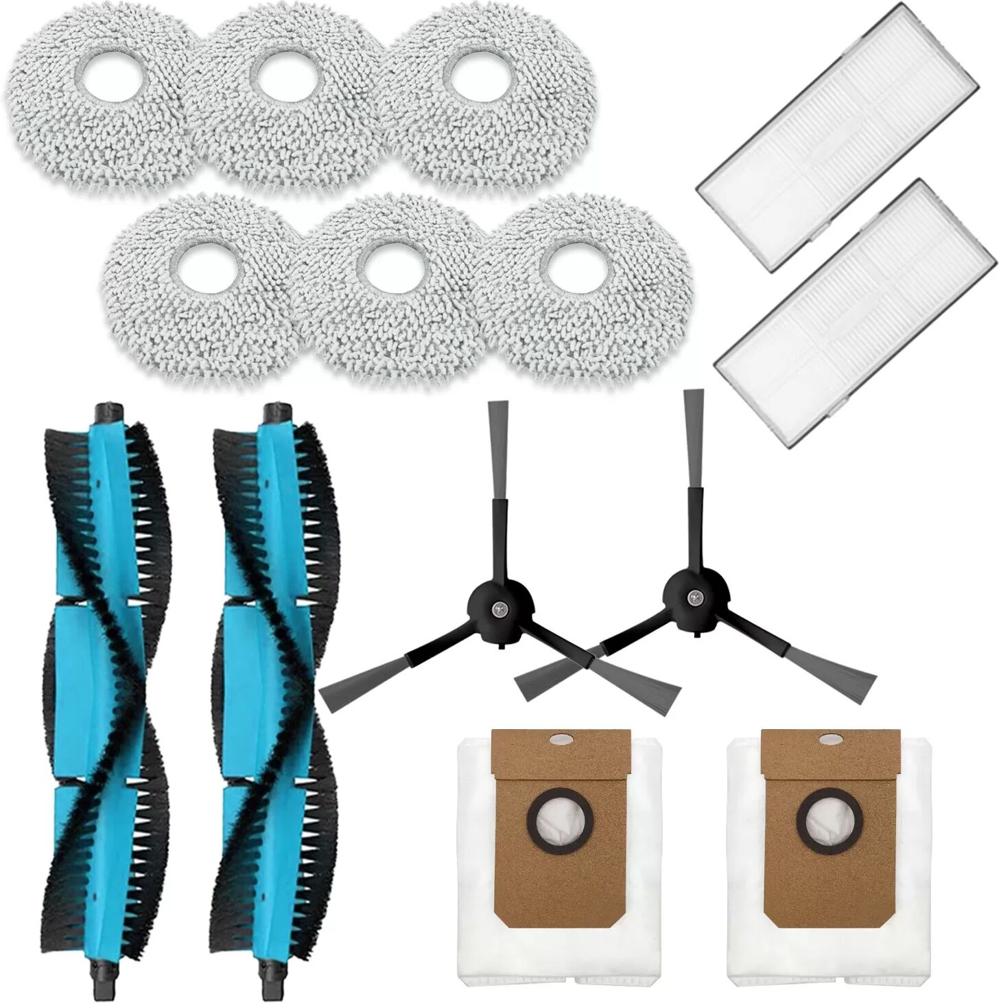 INF Accessoires pour aspirateur robot Cecotec Conga 11090 Spin Revolution