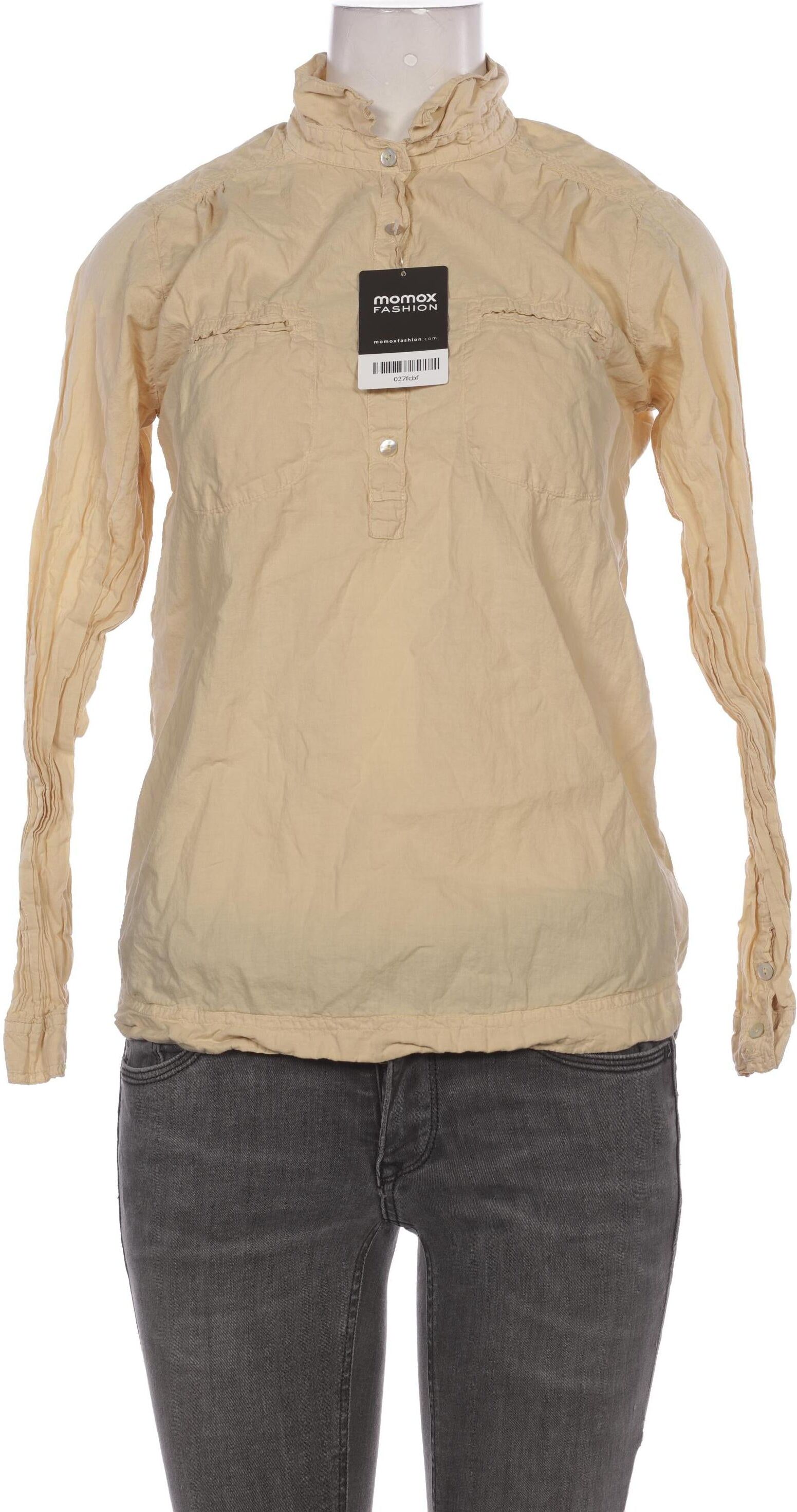Deichgraf Damen Bluse, Beige, Gr. S, kein / Etikett - Second Hand