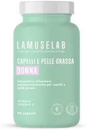 LAMUSELAB Srl LaMuseLab Capelli e Pelle Grassa Donna, 90 capsule