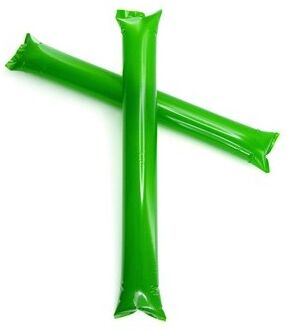 Bâton gonflable personnalisé en LDPE Tap Tap Stick LDPE vert