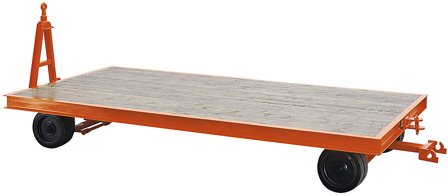 kaiserkraft Schwerlastanhänger, 10 t, Allrad-Achsschenkel-Lenkung, Ladefläche 4,0 x 2,0 m