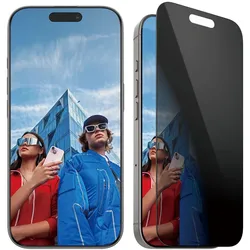 PanzerGlass® Privacy Displayschutz für iPhone 16 Pro - Ultra-Wide Fit