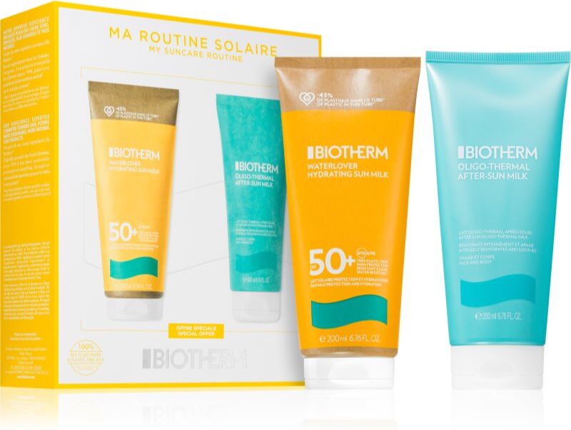 Biotherm Waterlover Sun Milk Geschenkset unisex