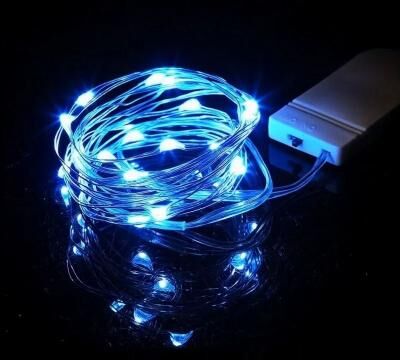 Uplift Picks Enchanting Battery Operated Fairy Lights For Magical Weddings Parties And Holidays blue 2 M 20 Led