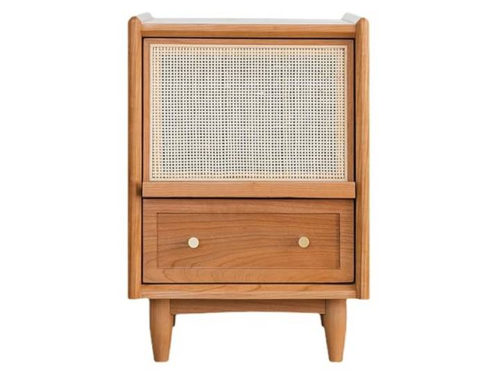 YCCHAH Bett mit Stauraum Schlafzimmer Nachttisch Nordic Japanischen Stil Ultra-schmalen Wohnzimmer Sofa Seite Tisch Desktop