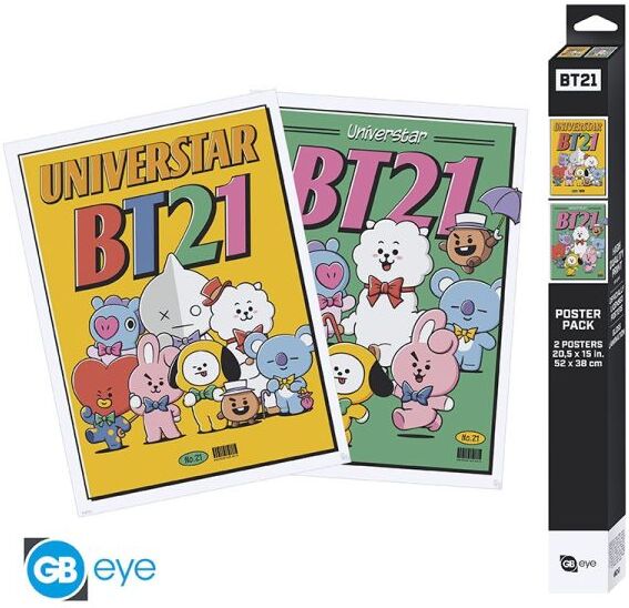 ABYstyle B21 Mini Poster Pack-Universtar (Diversen) Nieuw