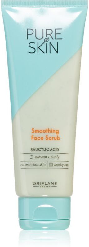 Oriflame Pure Skin gommage adoucissant visage à l’acide salicylique 75 ml