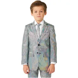 OppoSuits Boys Discoballer Anzug für Kinder (122, 128)