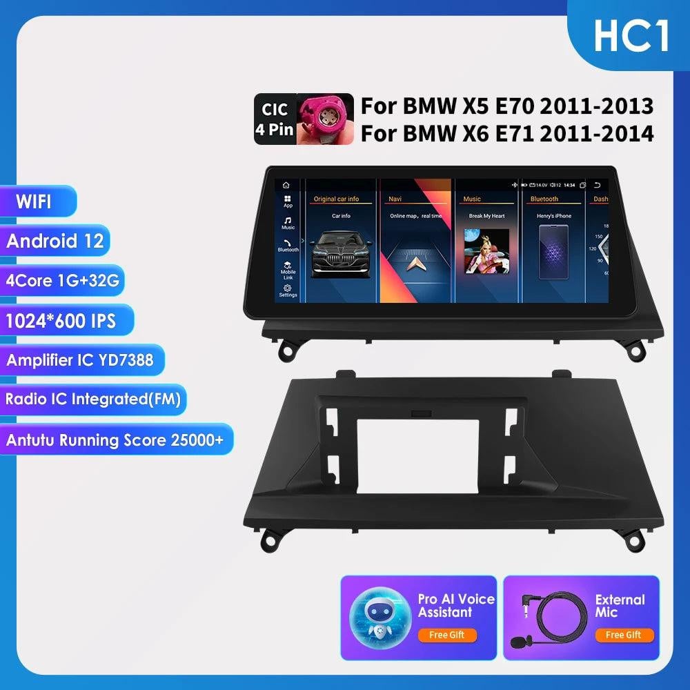 Selius Autoradio AI Intelligent Player - 10.25 inch - Android 13 - GPS - Carplay