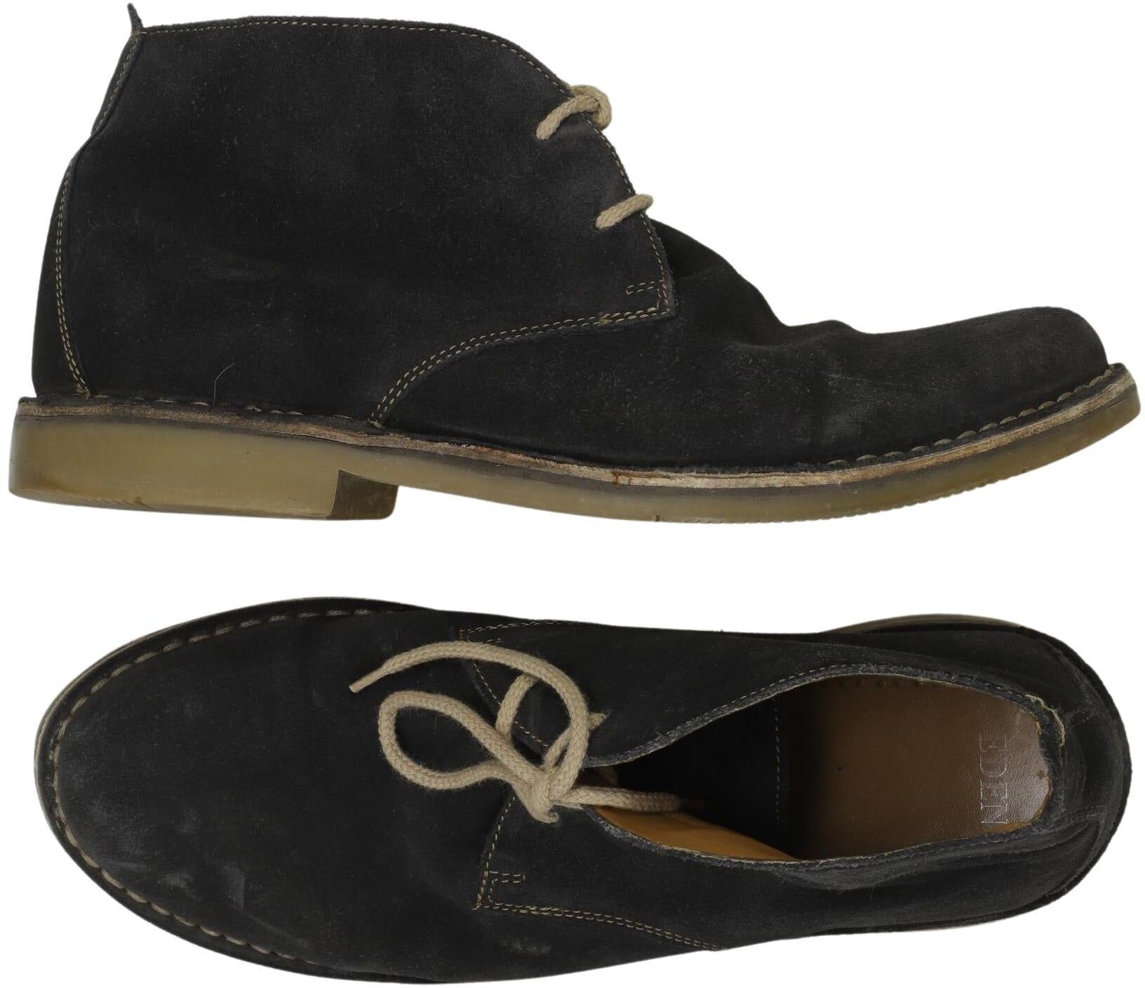 Eden Park Herren Stiefel, Schwarz, Gr. EU 42, Leder - Second Hand