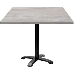 RestooTab - Tisch Bazila 90x90cm Dekor Naturbeton