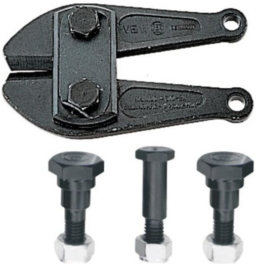 VBW Couteau de rechange complet avec vis, Longueur totale: 760 mm (87430138)