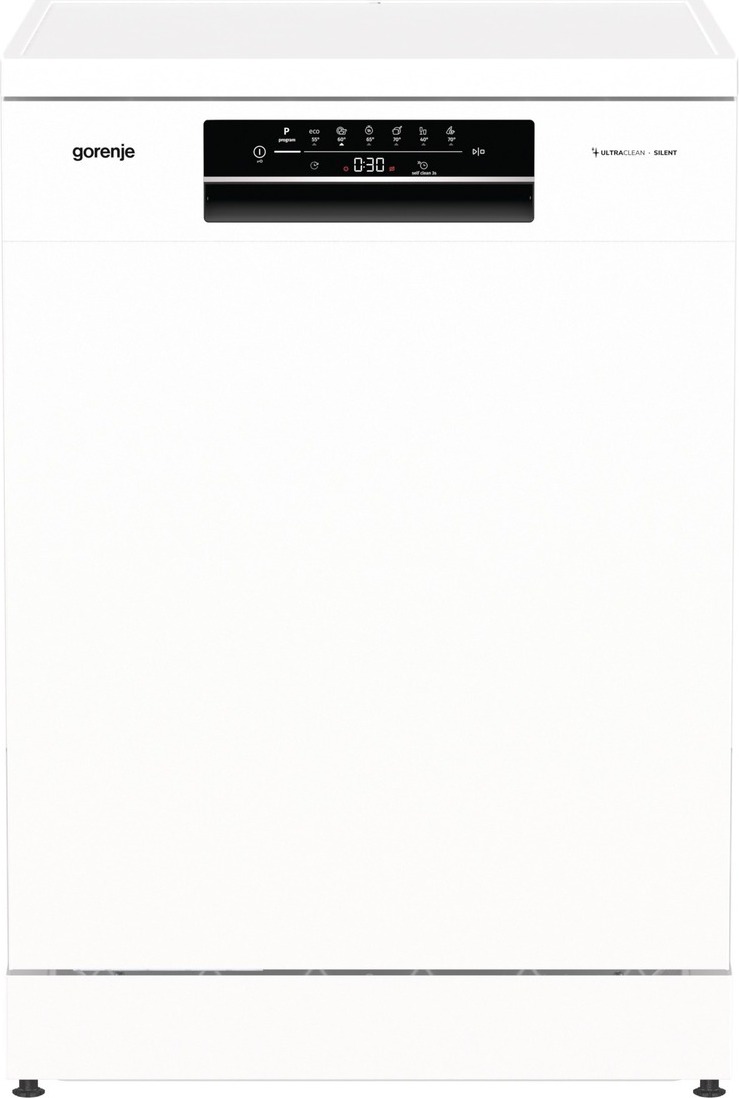 Gorenje GS642E90W Geschirrspüler freistehend mit TouchControl, 60cm, Weiß