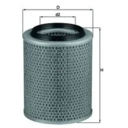 Luftfilter MAHLE LX 498