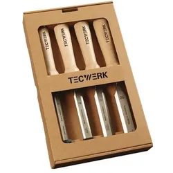 Tecwerk, Beitel, Stechbeitelsatz