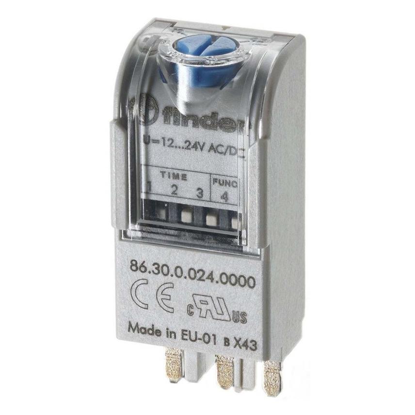 Finder Zeitmodul 12-24VAC/DC 2-Zeitfunktionen (86.30.0.024.0000)