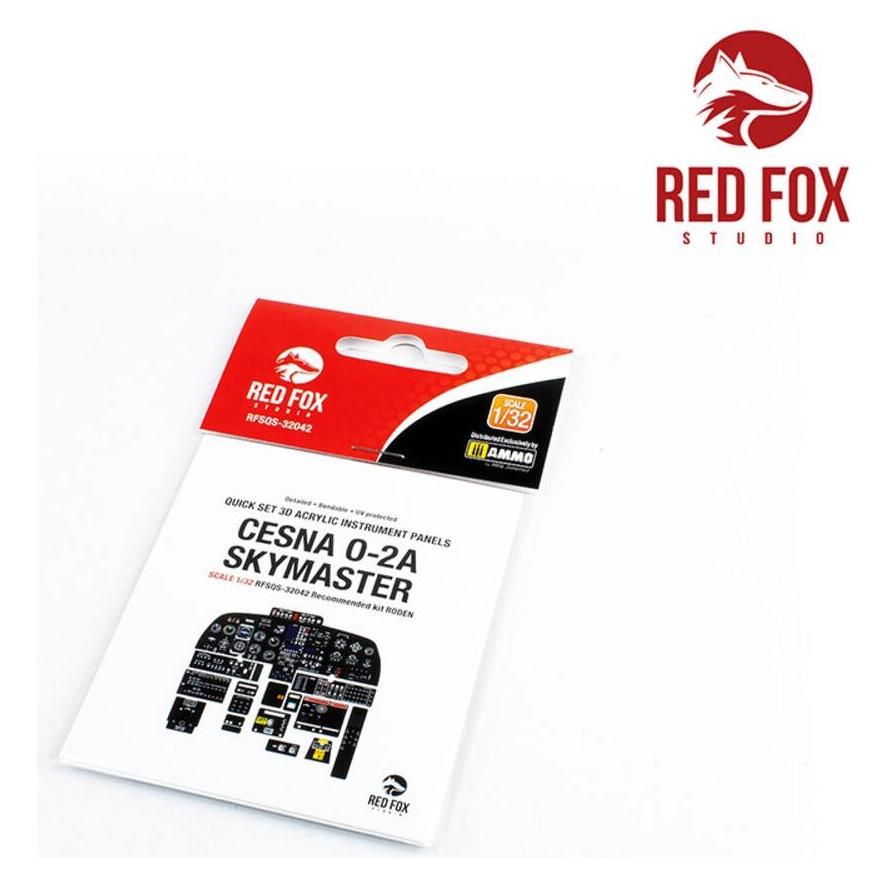 Red Fox 1/32 Cesna O-2A Skymaster (for Roden Kit) (RFSQS-32042)