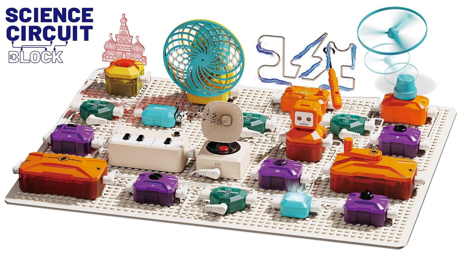 BLD Wetenschap & Spel Elektro Experimenteerset, 61-delig voor 450+ experimenten