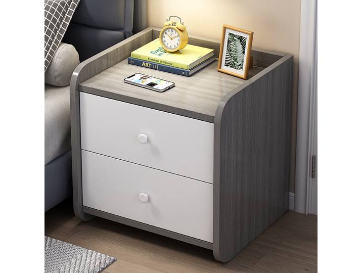 Table de chevet moderne simple style minimaliste, petit casier de rangement, table de chevet pour chambre à coucher, petite armoire