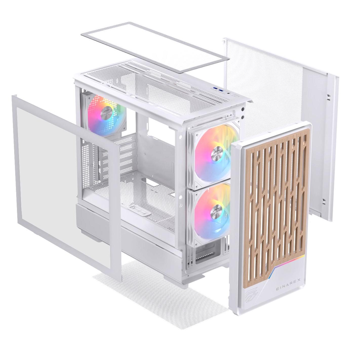 Einarex EXCS-PM-400R-W (mATX, Mini-ITX) (EXCS-PM-400R-W)