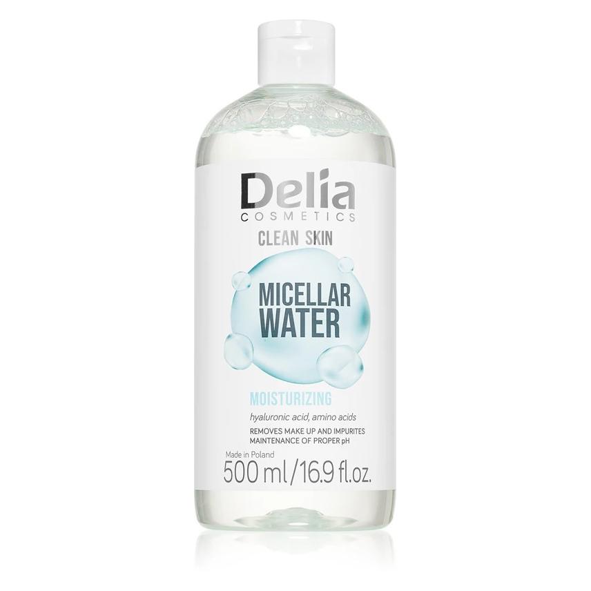 Delia Cosmetics Clean Skin - Micellar Water For A Natural Effect (Gesichtswasser, 500 ml) (54945447)