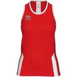 Errea, Damen, Sportshirt, Regis (XXS), Rot, Weiss