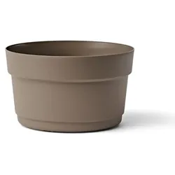 TeraPlast Lotus 32 Pflanzkübel Sand Beige rund 32cm Blumentopf